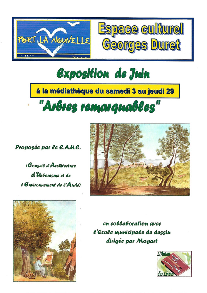 thumbnail of EXPOSITION ARBRES REMARQUABLES JUIN 2000