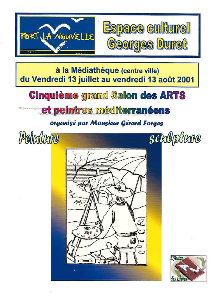 thumbnail of Exposition salon des art 2001 juillet août 2001