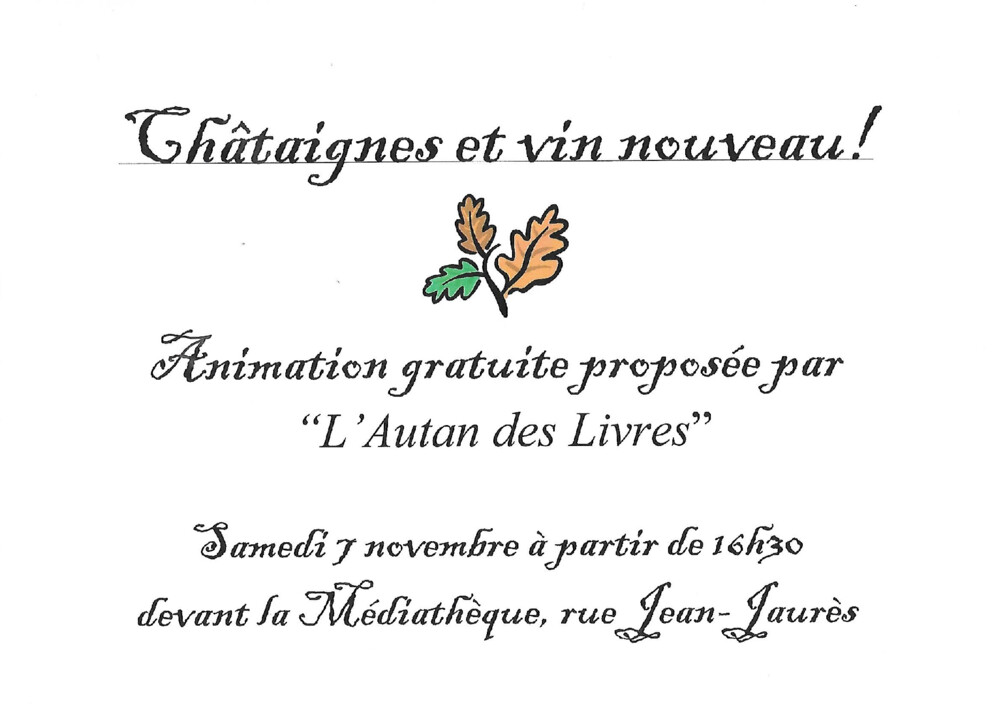 thumbnail of châtaignes et vin nouveau 7 novembre 2001