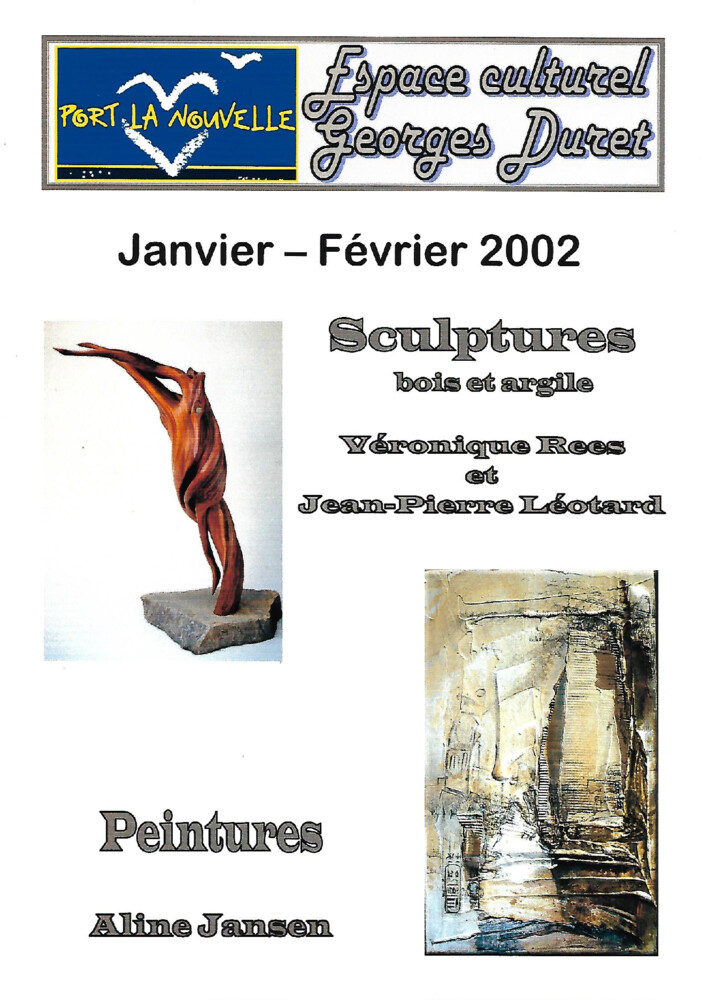 thumbnail of exposition peintures et sculptures janvier février 2002