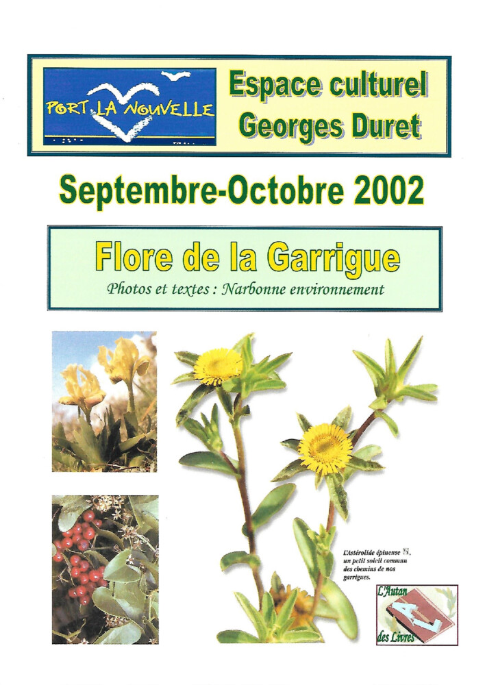 thumbnail of exposition Flore de la Garrigue septembre octobre 2002