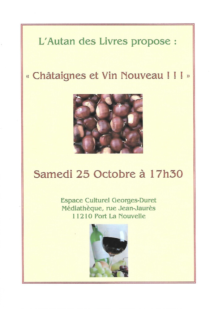 thumbnail of Châtaignes et vin nouveau 28 octobre 2003