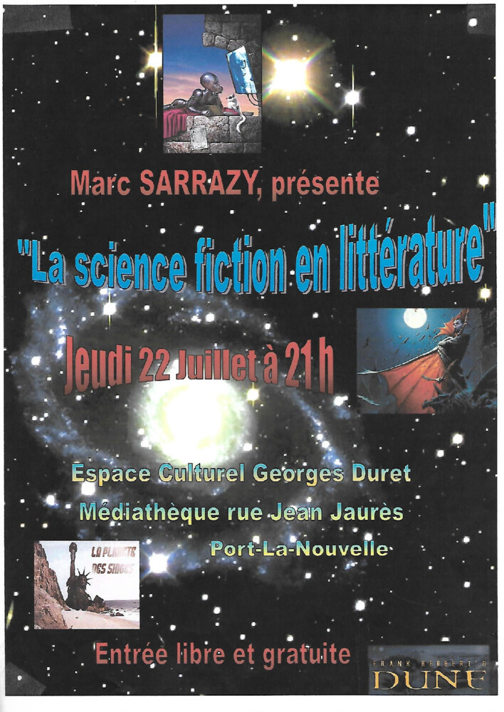 thumbnail of conférence La science fiction en littérature 22 juillet 2004