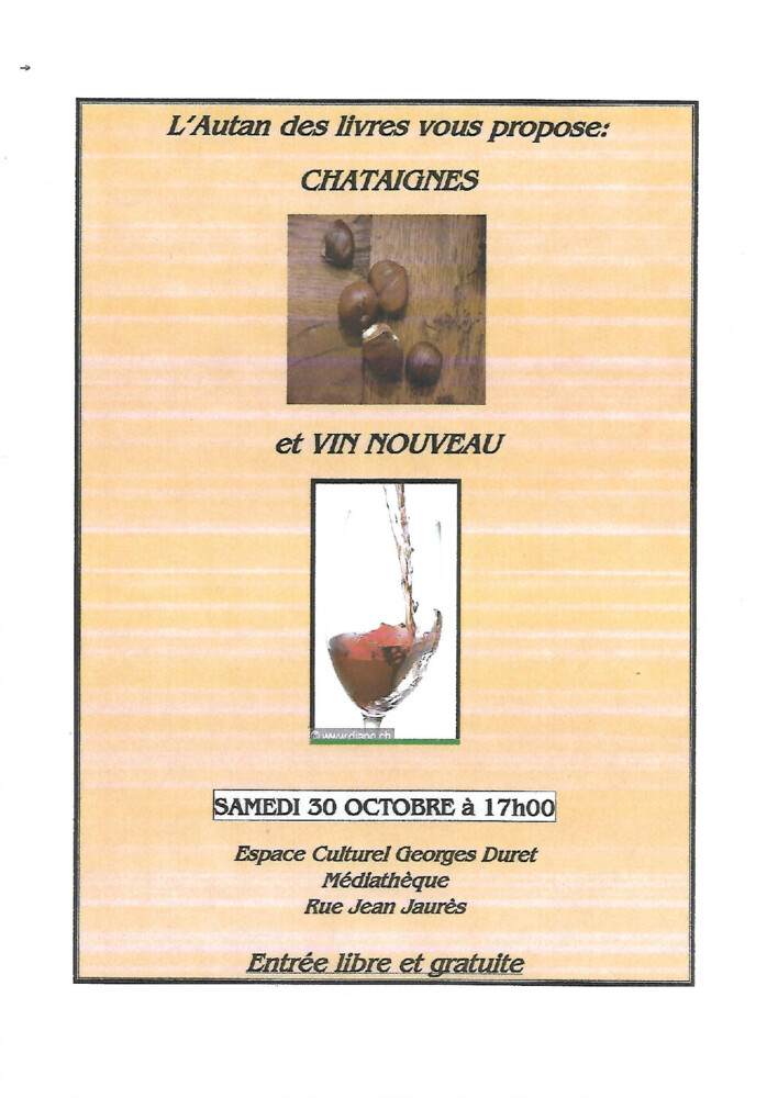 thumbnail of Châtaignes et vin nouveau 30 octobre 2004