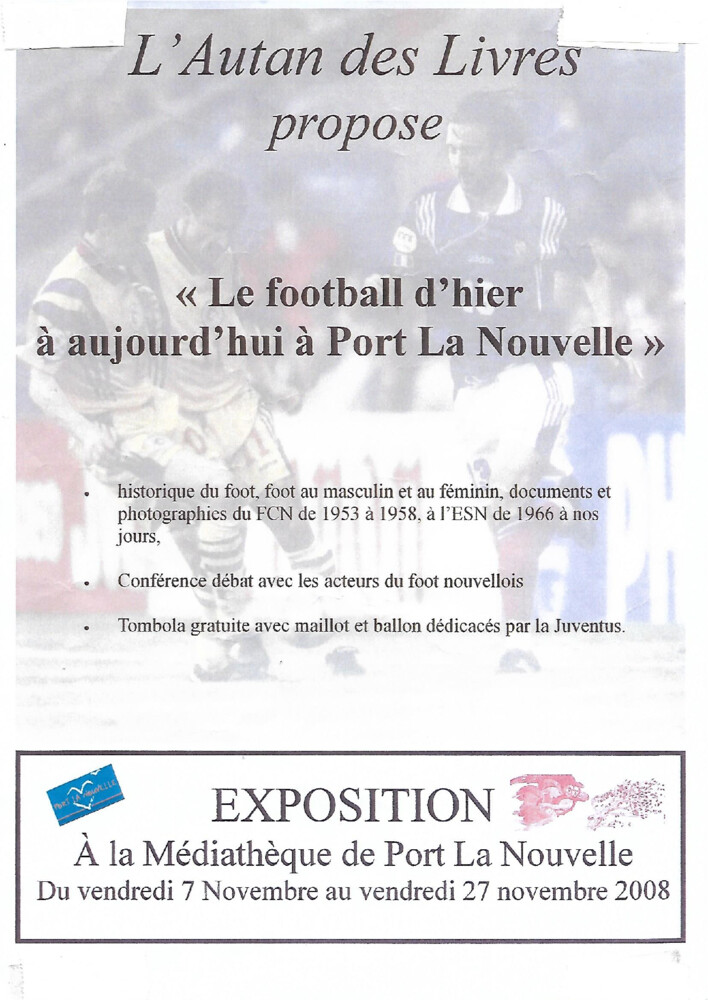 thumbnail of Exposition le Football novembre 2008