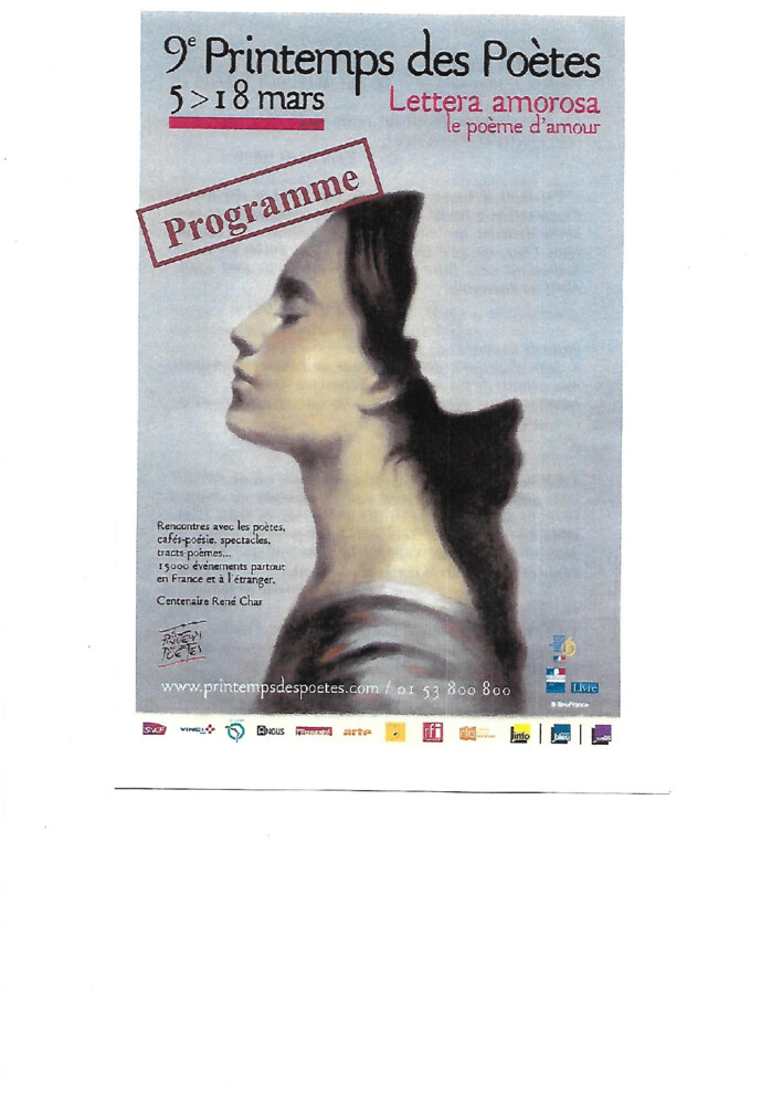 thumbnail of Printemps des poètes 2007