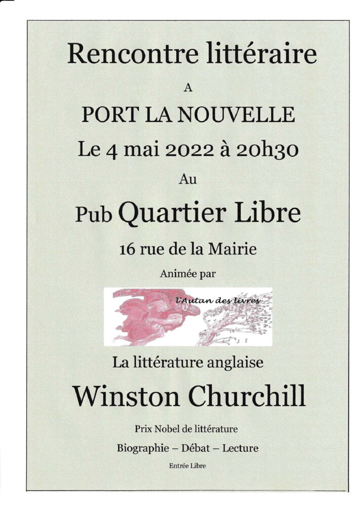 thumbnail of Affiche Winston Churchill 4 mai 2022