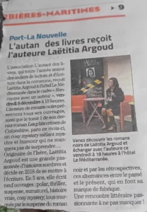 Rencontre avec Laëtitia Argoud